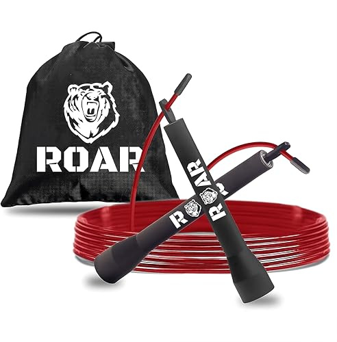 Roar® Corda per Saltare Regoliable (Rosso)