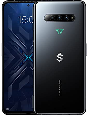 Black Shark 4 Pro [5G] - Smartphone, 12+256 GB, Screen 144 Hz 6.67 inch, Snapdragon 888, 64MP Triple Camera, Battery 4500 mAh, LPDDR5 6400MHz, DOXMARK Dual Speakers, Cosmos Black (Global Version)
