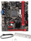 Placa Base DDR3, Soporte para Placa Base de Computadora 1155 Pines I3 I5 I7 Procesador 2 DDR3 100M Interfaz de Red, Placa Base para Juegos de Potencia Estable de Red de Alta Velocidad