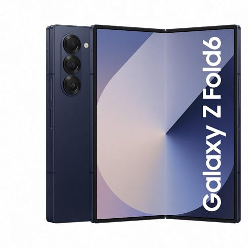 Samsung Galaxy Z Fold6 AI Smartphone, Unlocked Android Smartphone, 1TB Storage, 50 MP Camera, Big Screen, Long Battery Life, Navy, 3 Year Manufacturer Extended Warranty (UK Version)