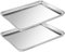 Baking Trays for Oven Non Stick Set of 2, Premium Stainless Steel Oven Tray, Durable Cookie Sheets Pan for Baking Cooking Serving - 17.3 x 12 x 1 inch, Dishwasher Safe and Easy Clean