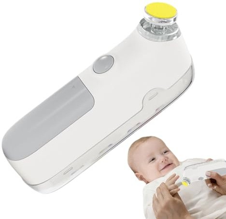 Electric Nail Clippers Fingernail Cutter with 5 Grinding Heads