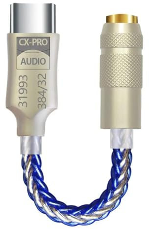 Gukoxx CX31993 HiFi Type C A 3,5 mm Amplificateur pour Casque Décodeur Audio IEM AMP Adaptateur pour Téléphone Portable B