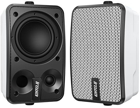 Inwa Altavoz Bluetooth Exterior, Potente Sistema de Sonido, Impermeable IPX5, 400W, (2 Unidades, Nombre Bluetooth: Sync Speaker, Modelo: MZ621, RMS 40W)