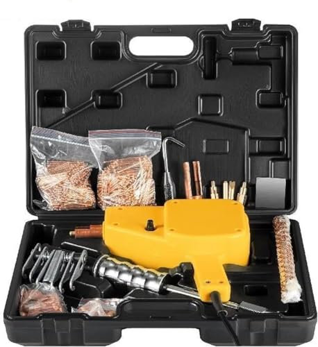 Kit estrattore ammaccature per saldatore a punti Strumenti di riparazione della carrozzeria dell'auto 800VA Saldatura a punti Spotter Remover Dents Gun Set per riparazione automatica