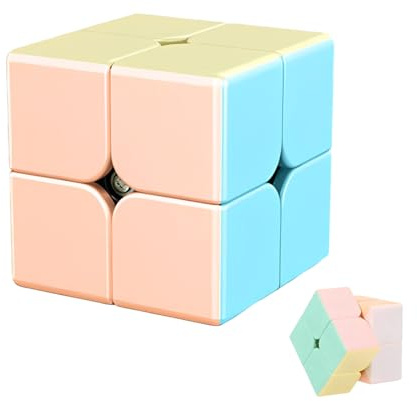 UYVPAER Cubo 2X2 Speed Cube Per Soluzioni Veloci, Rompicapo Problemi, Puzzle Colori, Giocattolo Fidget E Puzzle Sensoriale Per Adulti E Adolescenti