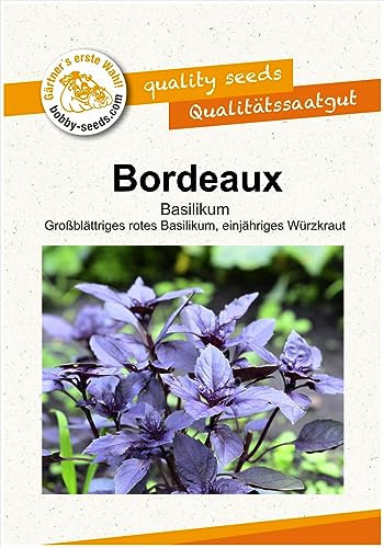 Kräutersamen Bordeaux Basilikum Portion