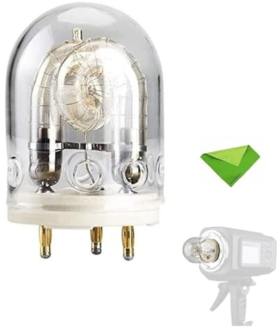 GODOX 600W Flash Tube Bare Bulb for Strobe Witstro AD600 AD600B AD600M AD600B AD600BM with Cleaning Cloth