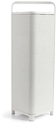 Escape P9 Outdoor Bluetooth Lautsprecher (IPX4 wetterfest, 100 Watt, 16h Akkulaufzeit, kabellos, tragbar) Weiß - HiFi für Ihren Garten