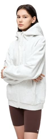 Pillowdy Full Zip Hoodie – Inflatable Built-in Travel Pillow – Comfortable Rest On-The-Go – Perfect for Airplane and Trips (US, Alpha, X-Large, Regular, Regular, Oatmeal Hoodie)