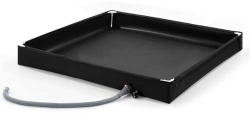 Base De Ducha Plegable - Base De Tienda De Ducha | Bandeja De Ducha Portátil con Drenaje | Sartén De Ducha Al Aire Libre | Plato De Ducha para Camping | Accesorios Camping