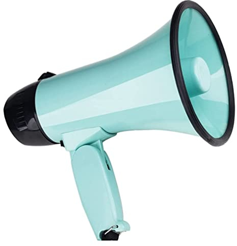 megafon, Megafonhögtalare 25 Watt Handhållen Bullhorn med inbyggd Siren Voice Recorder PA