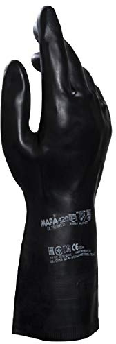 Mapa technic 420 - Juego guantes talla 10 negro 1 par