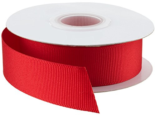 Red Grosgrain Ribbon 20mm X 22 Metrs 25 Yards s Double Sided for Gifts Wrap Sew Party, Decorations Events Dress Wedding Christmas Crafts, Bows Car, Floral Balloons Hairs, DIY, Bouquets, Cake