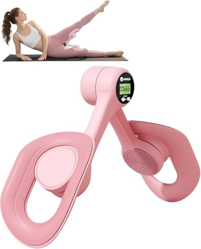 Pelvic Floor Muscle Trainer for Women with Counter, Adjustable Leg & Hip Strengthener - Home Fitness Full Body Trainer, Pelvic Floor Exercise Device for Women's Wellness & Gift