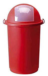 Papelera Basura PUSH GIGANPLAST Amarillo l.50 5055 M [GIGANPLAST]