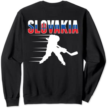 Slovacchia Amanti di Hockey su ghiaccio Jersey - Tifosi della squadra di hockey slovacca Felpa