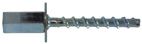 25x Remstaler BETONSCHRAUBE Muffe mit Stufengewinde M8 / M10 | ETA Zulassung | made in GERMANY | Schellenanker (6x35)