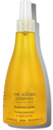 The Jojoba Company Pure Jojoba Oil for Face Hair & Body, 250ml