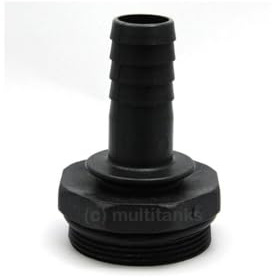 Raccord G2 male cannelé 25mm - male 2 BSP