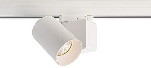 Nihal Mini - Sistema de Iluminacion de raíles (3 fases, 230 V, 3000 K), color blanco