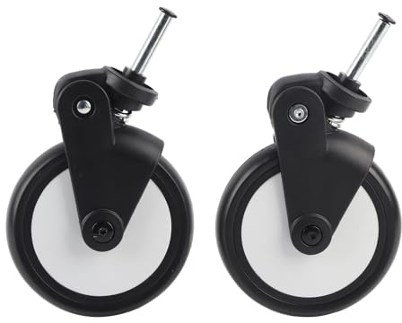 FTVOGUE Accesorios de goma para cochecito Yoya Vovo con ruedas delanteras y traseras intercambiables, accesorios para cochecito Yoya Vovo con herramientas (01)