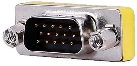 REY Adapter für VGA Stecker Typ D-Sub HDB15 männlich - männlich 15-polig