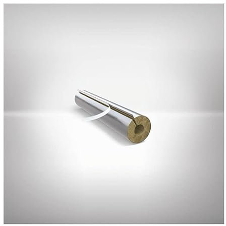 Pietra lana microabrasivi per tubo isolante in alluminio 54 x 40