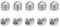 sourcing map 40Pcs M6x6mm Interno Hexagonal Enchufe Conjunto Prisioneros Tornillos Punta Cono Acero Inoxidable 304 Tornillo
