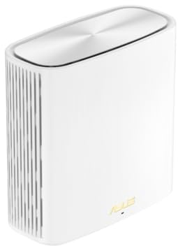 ASUS ZenWiFi XD6s Blanc - Pack de 1 - Système Wi-FI 6 AX Mesh, Double Bande (2,4 GHz / 5GHz), 5400 Mbit/s, 500m2, AiProtection Pro avec TrendMicro à Vie, Ports WAN/LAN, Application Mobile