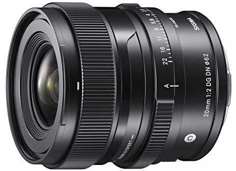 Sigma 20mm F2 DG DN Contemporary Objektiv für Sony-E Objektivbajonett