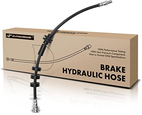 A-Premium Front Driver or Passenger Side Brake Hydraulic Hose Compatible with Jeep Models - Cherokee 2014 2015 2016 2017 2018 2019 2020 2021, Except Off Road Suspension