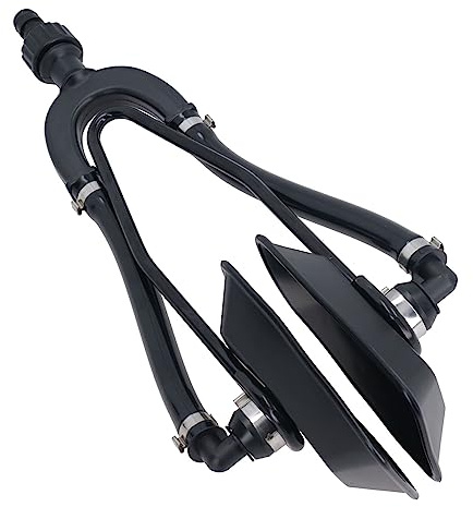 AB Tools Large Dual Feed Outboard Engine Motor Sterndrive Flushing Flusher Hose Boat