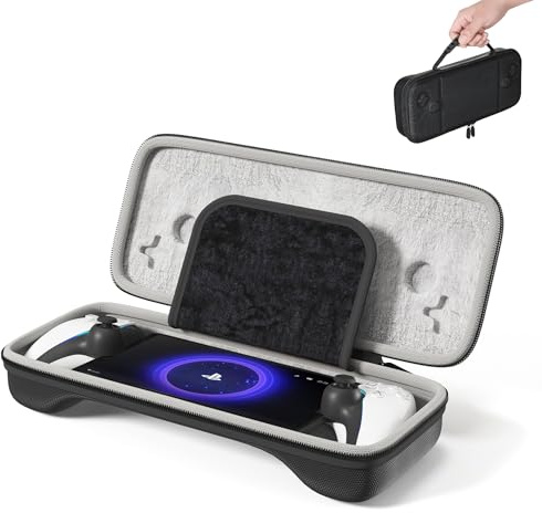 iofeiwak Funda rígida de transporte para PS Portal-PlayStation 5 Remote Player Bolsa de almacenamiento portátil delgada [Ligera][Impermeable][Protección completa]