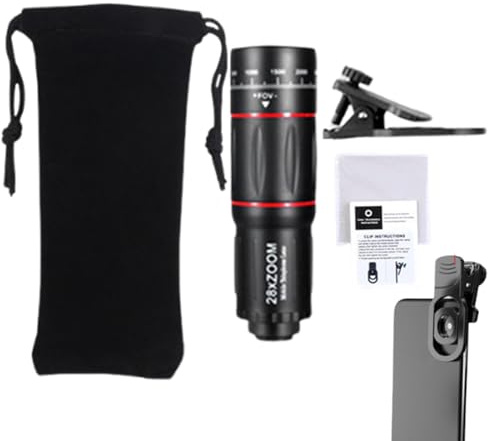 Telefon Zoom Lens, Telefon Zoom Lens Multifunktionell bärbar