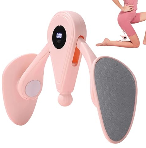 Allenatore Cosce e Bacino | Esercitatore Portatile Per Modellamento,Attrezzo per Allenamento Cosce con Contatore Display - per Donne Uomini Ragazze Glutei Gambe Allenamento Casa Yoga Pilates