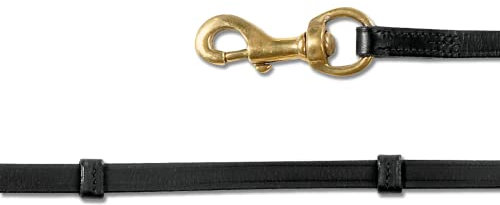 WALDHAUSEN Island Zügel mit Karabiner, schwarz