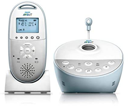 Philips Avent SCD580/00 Babyphone (Smart Eco Mode, Sternenhimmel-Projektor)