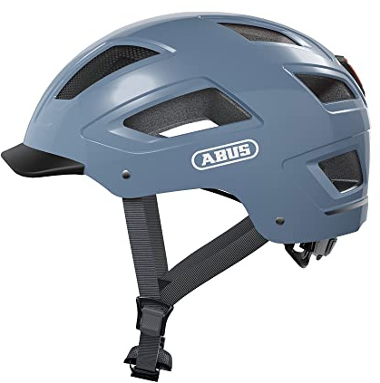 ABUS HYBAN 2.0 Fahrradhelm, Blau (Glacier Blue), L