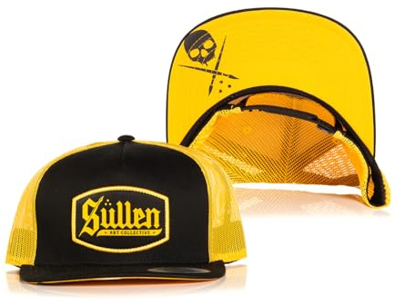 Sullen Snapback Trucker Cap Contour Gelb