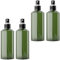 BPZXL 4 Piezas 200ml Verde Recargable Botellas de Spray de Niebla Fina Botella de Spray Vacías Plástico, Para Cabello Plantas Flores Peluqueria Cosméticos