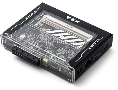 zimablade X86 Servidor de Placa única para Cyber ​​Native, Kit NAS DeskBuild DIY de 4 núcleos con Aplicaciones de un Solo Clic Personal hackeable con PCIe x4, Almacenamiento Conectado a Red