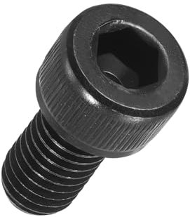 Kozelo 20Pcs Vis à Tête Cylindrique à Six Pans Creux - [M8-1,25 x 16mm] Acier Allié Filetage Complet Noir Oxyde Grade 12,9 Vis Hexagonale Interne pour Imprimante 3D Mobilier, Noir