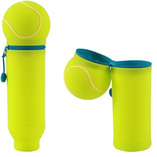 I-TOTAL® - Trousse en Silicone Souple pour l'École, Extensible avec Forme Profilée (Tennis)