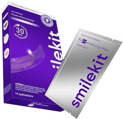 HAPZUR 14 parches blanqueadores: parches para los dientes que los dejan más blancos, no irritan el esmalte y eliminan rápidamente todas las manchas.