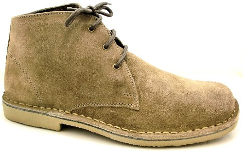 Size 13 Men's M 378 Bs Roamers Sand Beige Suede Leather Desert Boots