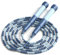 Springseil Kinder,Verhedderungsfrei,Skipping Seil Für Jungen Und Mädchen, 2.8M Schnell Verstellbare Fitness Jump Rope Für Anfänger Und Studenten(Blau)
