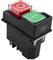 Namvo 4 PIN Wasserdichter elektromagnetischer Druckschalter YH02-A AC250V 16A Magnetstarter Elektrowerkzeug-Sicherheitsschalter Elektrischer Zement-Betonmischer-Schalter für Maschine IP55