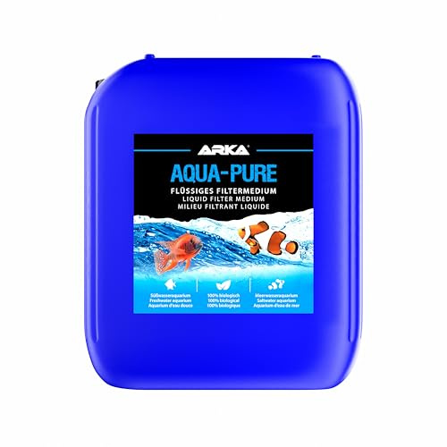 Akvarium klargörare 5 000 ml – Aqua-Pure filtermaterial
