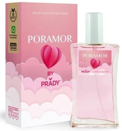 Prady - Eau de Toilette Poramor By Prady - 100 ML - Parfum séduisant et passionné pour une allure captivante.